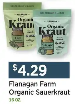 Heinen's Flanagan Farm Organic Sauerkraut offer