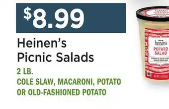 Heinen's Heinen's Picnic Salads offer