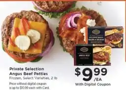 Kroger Private Selection Angus Beef Patties offer