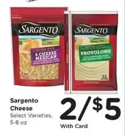 Kroger Sargento Cheese offer