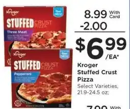 Kroger Kroger Stuffed Crust Pizza offer