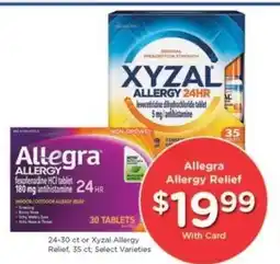 Kroger Allegra Allergy Relief offer