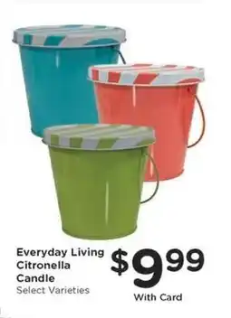 Kroger Everyday Living Citronella Candle offer