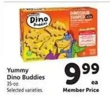 Safeway Yummy Dino Buddies offer