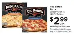 Kroger Red Baron Pizza offer
