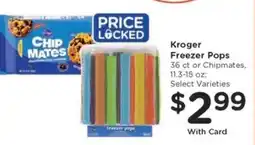 Kroger Kroger Freezer Pops offer