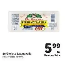 Safeway BelGioioso Mozzarella offer