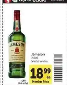 Safeway Jameson offer