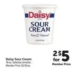 Safeway Daisy Sour Cream offer