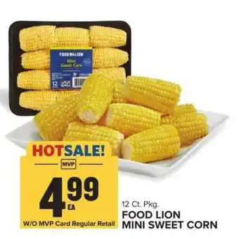 Food Lion Food Lion Mini Sweet Corn offer