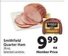 Safeway Smithfield Quarter Ham offer