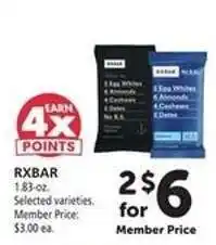 Safeway RXBAR offer