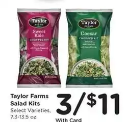 Kroger Taylor Farms Salad Kits offer