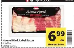 Safeway Hormel Black Label Bacon offer