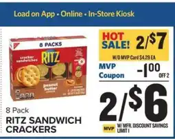 Food Lion Ritz Sandwich Crackers offer