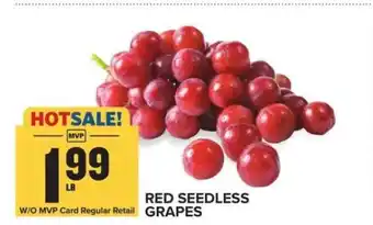 Food Lion Red Seedless Grapes offer