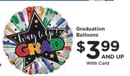 Kroger Graduation Balloons offer