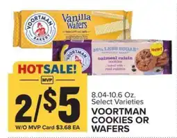 Food Lion Voortman Cookies or Wafers offer