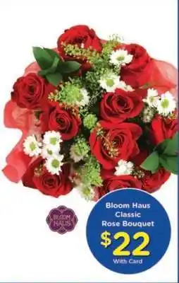 Kroger Bloom Haus Classic Rose Bouquet offer