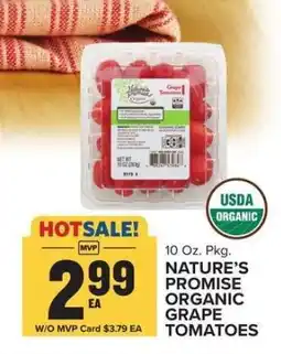 Food Lion Nature's Promise Organic Grape Tomatoes offer