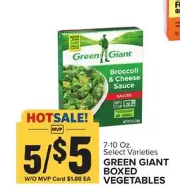 Food Lion Green Giant Boxed Vegetables offer