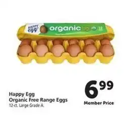 Safeway Happy Egg Organic Free Range Eggs offer