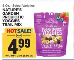 Food Lion NATURE’S GARDEN PROBIOTIC YOGGIES TRAIL MIX offer