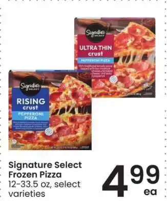 Signature Select Frozen Pizza