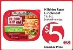 Safeway Hillshire Farm Lunchmeat offer