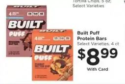 Kroger Built Puff protein bars offer