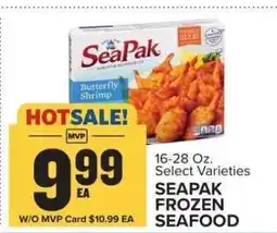 Food Lion SeaPak Frozen Seafood offer