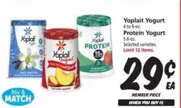 Safeway Yoplait Yogurt offer
