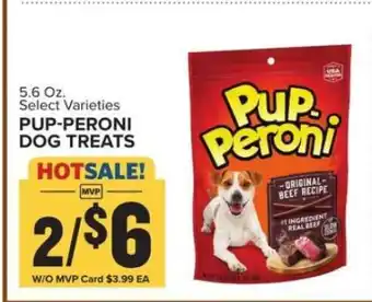 Food Lion Pup-Peroni Dog Treats offer