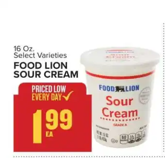 Food Lion Food Lion Sour Cream offer