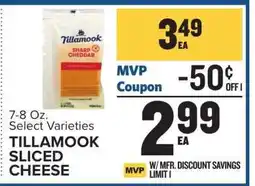 Food Lion Tillamook Sliced Cheese offer