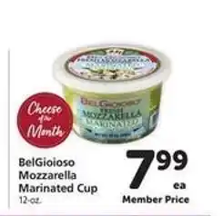 Safeway BelGioioso Mozzarella Marinated Cup offer