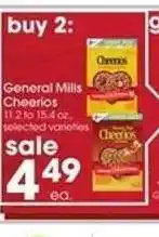 Giant Eagle General Mills Cheerios offer