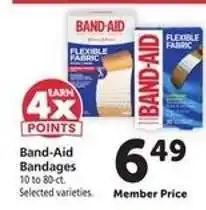 Safeway Band-Aid Bandages offer