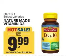 Food Lion Nature Made Vitamin D3 offer