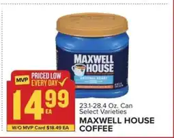 Food Lion Maxwell House Coffee offer