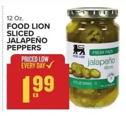 Food Lion FOOD LION SLICED JALAPEÑO PEPPERS offer