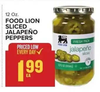 Food Lion FOOD LION SLICED JALAPEÑO PEPPERS offer