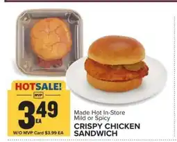 Food Lion CRISPY CHICKEN SANDWICH offer