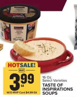 Food Lion Taste of Inspirations Soups offer
