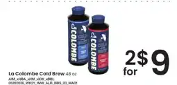 Albertsons La Colombe Cold Brew offer