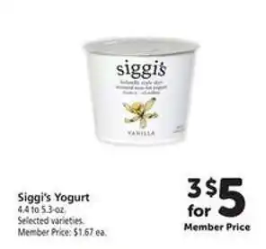 Siggi's Yogurt