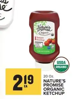 Food Lion Nature's Promise Organic Ketchup offer