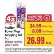 Swiffer PowerMop Mopping Kit