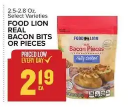 Food Lion FOOD LION REAL BACON BITS OR PIECES offer
