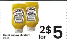 Albertsons Heinz Yellow Mustard offer